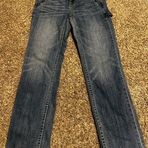 White House Black Market Blue Straight Leg Jeans